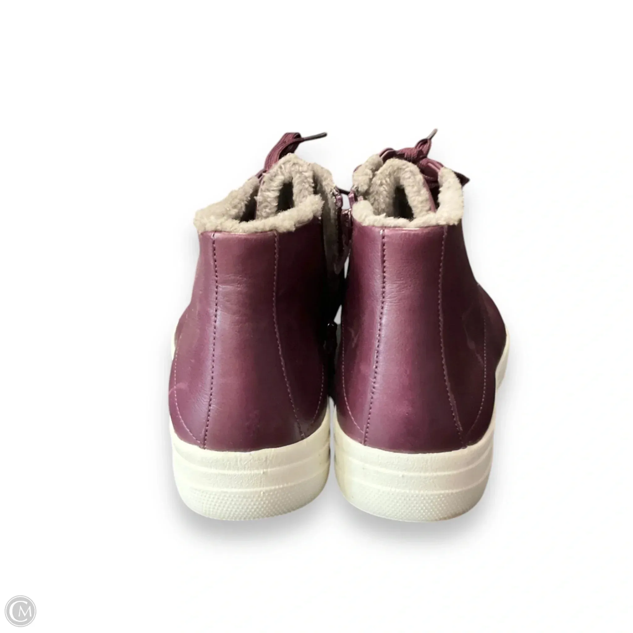 Boots Ankle Flats By Fitflop In Purple, Size: 9