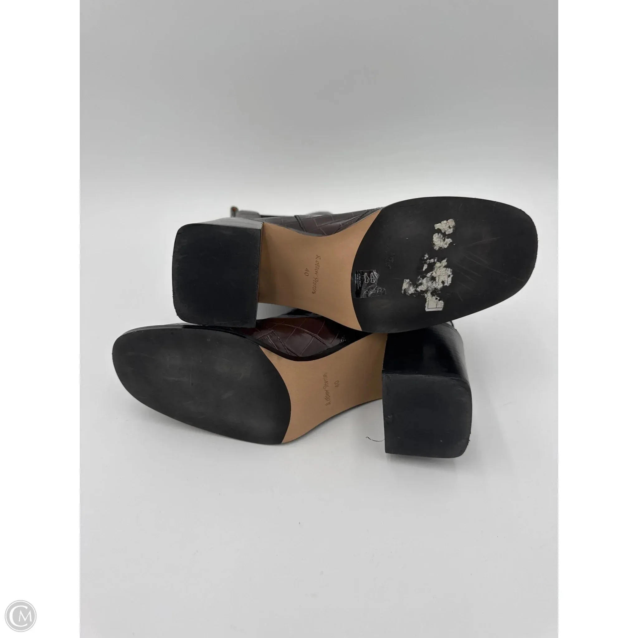 Boots Ankle Heels By & Other Stories In Brown, Size: 9