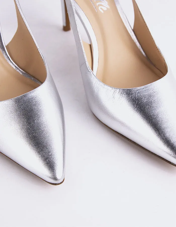Borage Silver Leather