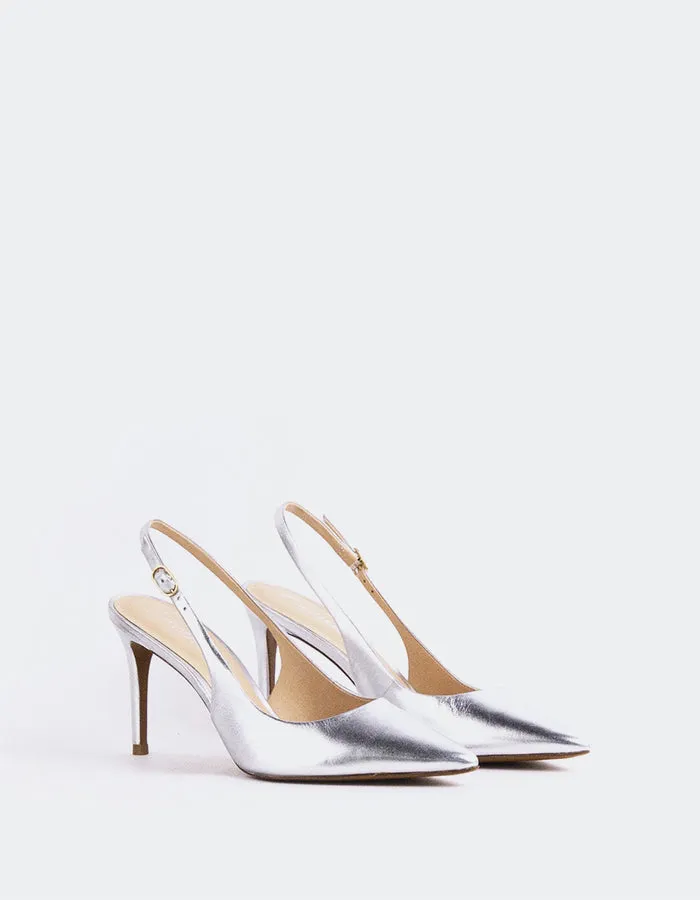 Borage Silver Leather