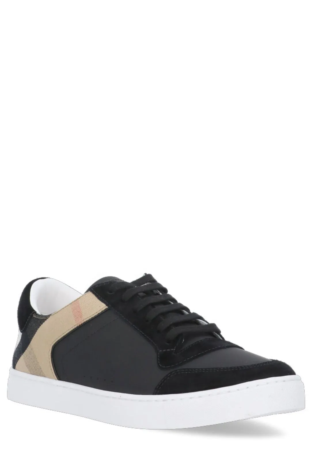 Burberry House Check Lace-Up Sneakers