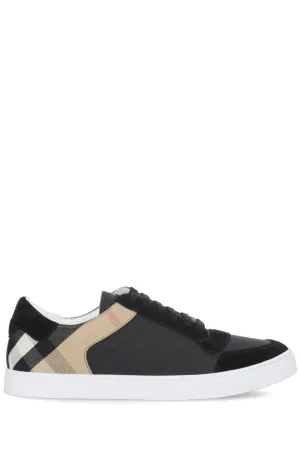Burberry House Check Lace-Up Sneakers