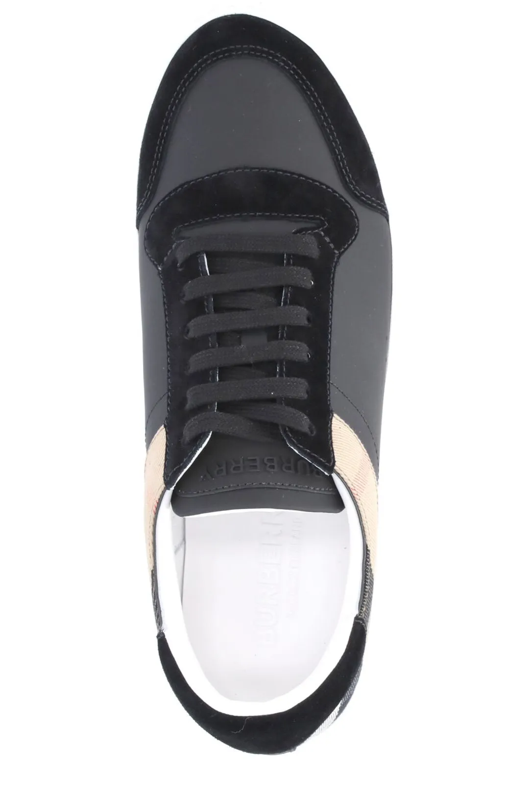 Burberry House Check Lace-Up Sneakers