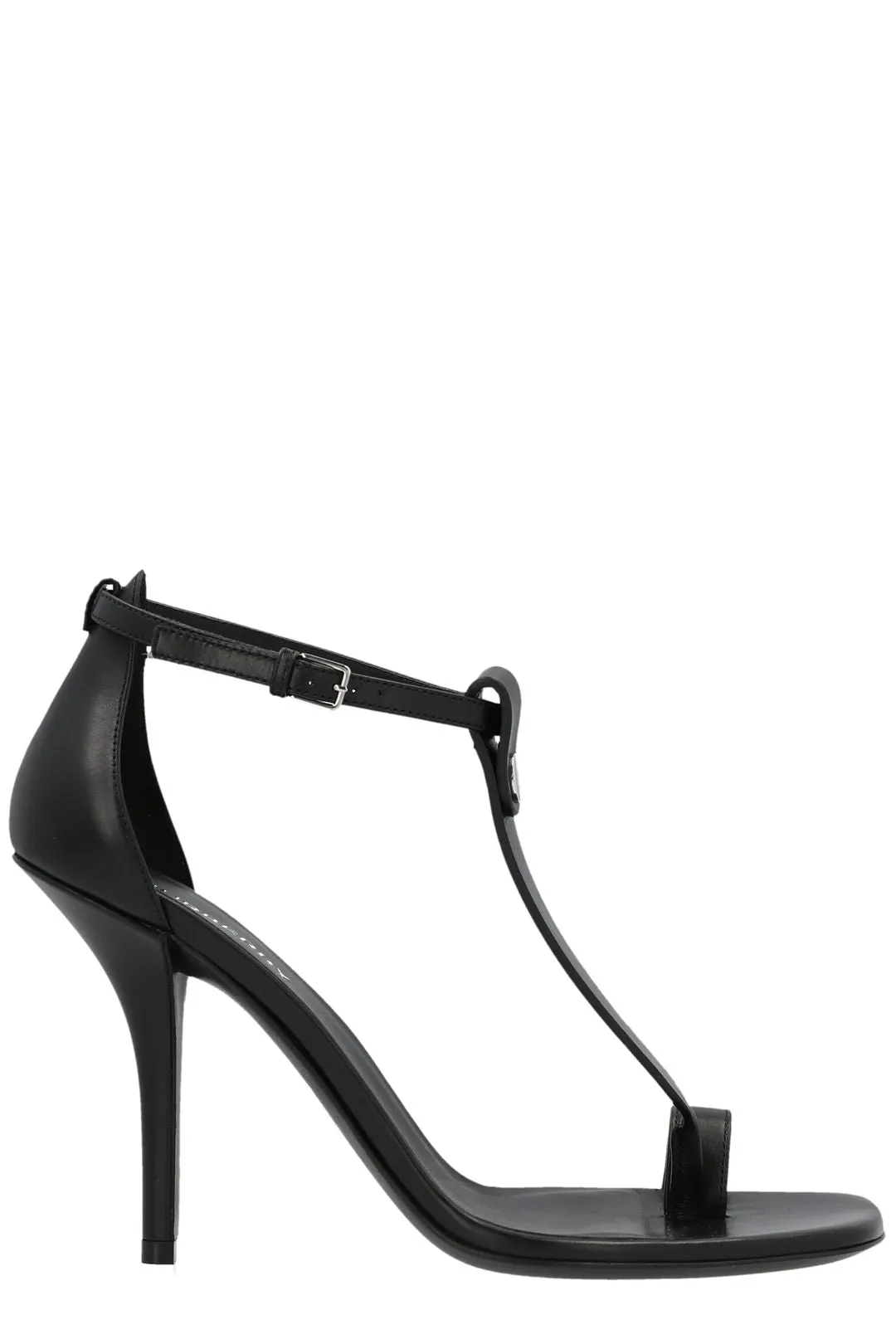 Burberry Stiletto-Heel Ankle Strap Sandals