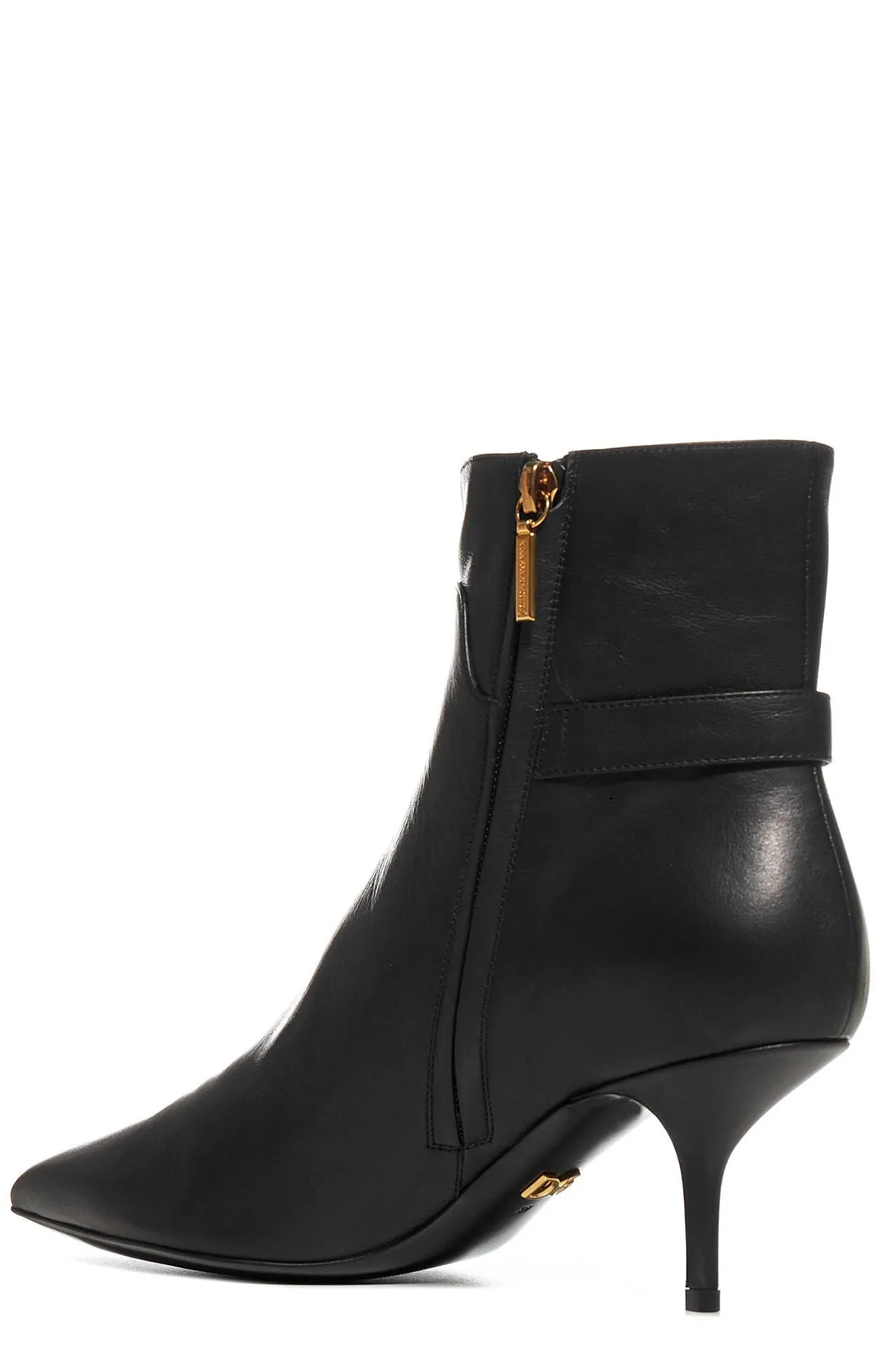 Dolce & Gabbana Monogram Logo Ankle Boots