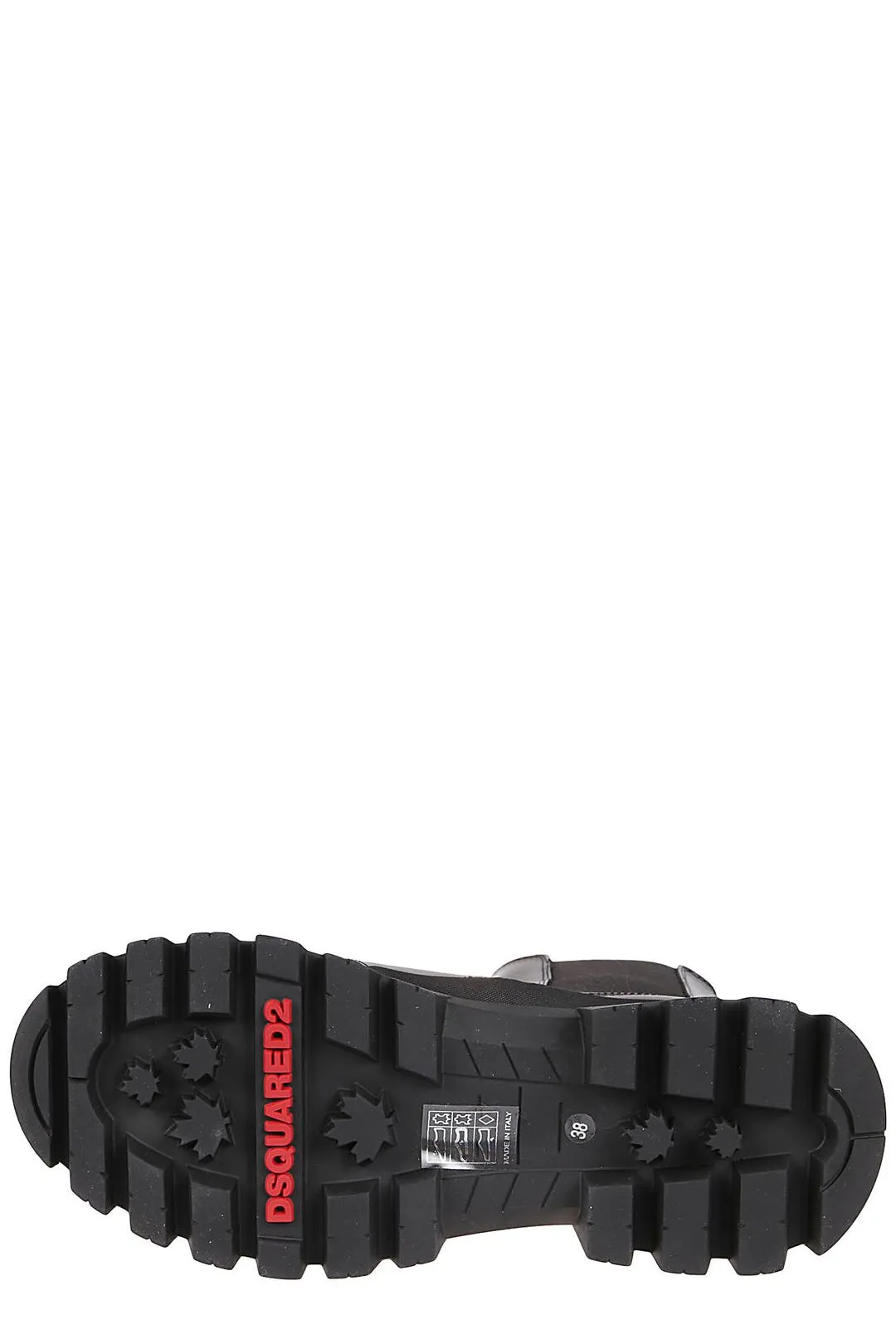 Dsquared2 Logo Plaque High-Top Boots