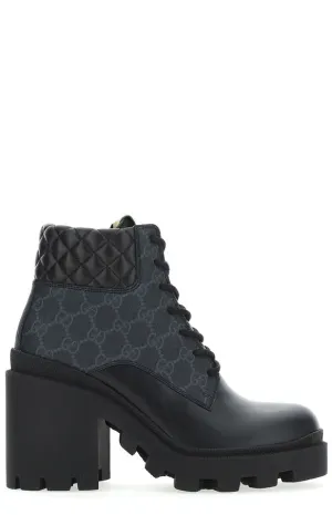 Gucci GG Printed Ankle Boots