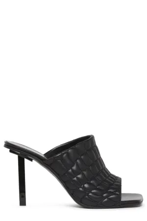 Just Cavalli Quilted High Heel Mules