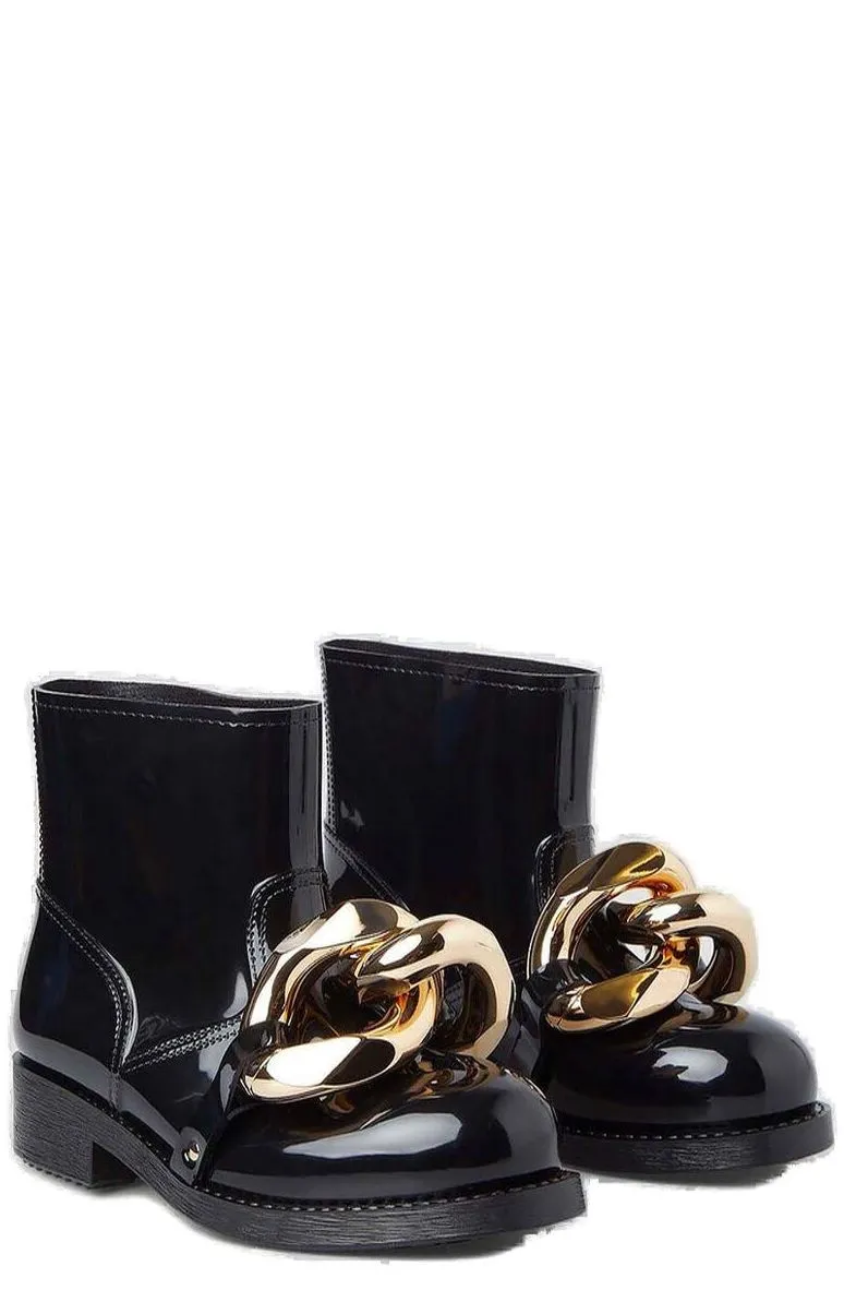 JW Anderson Chain Detail Ankle Boots