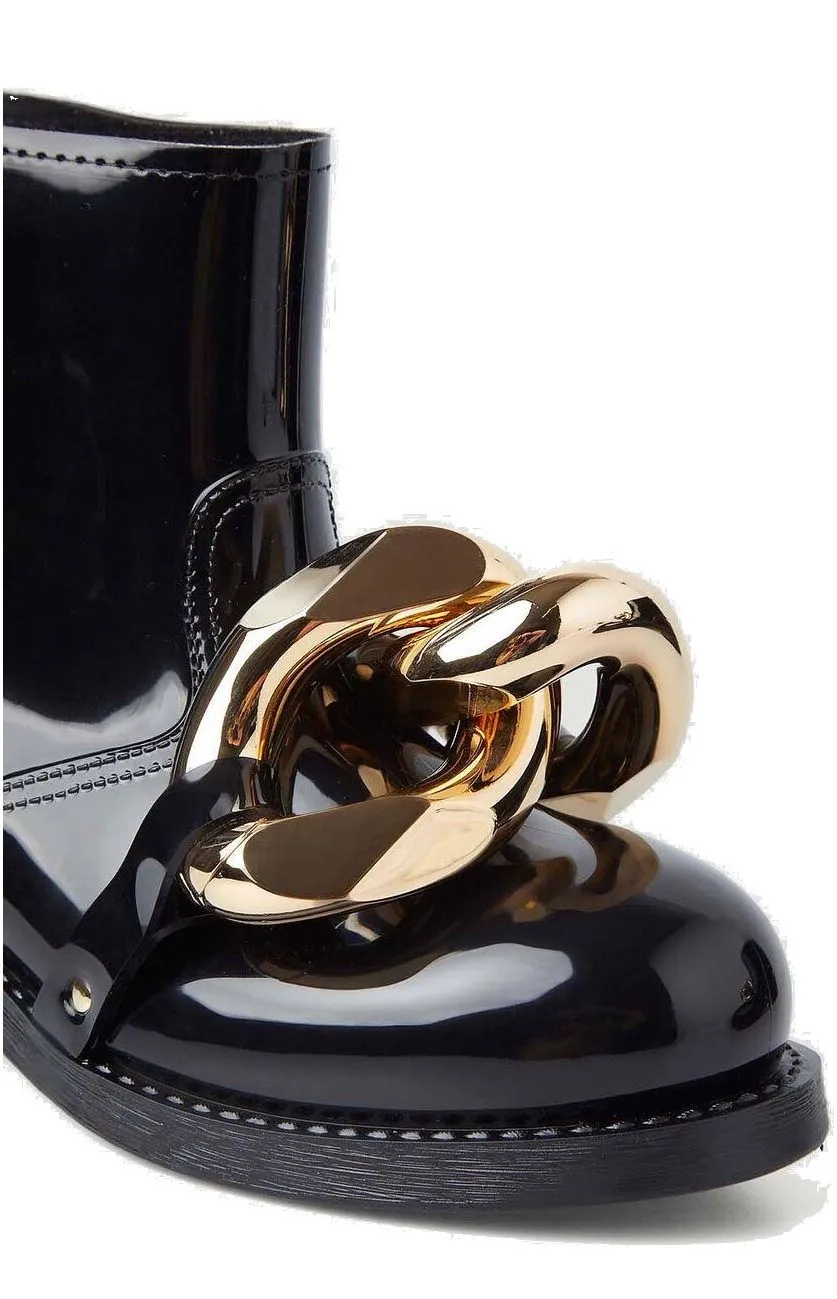 JW Anderson Chain Detail Ankle Boots