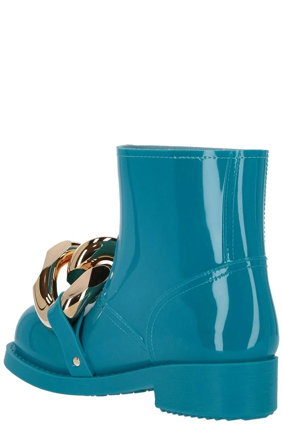 JW Anderson Chain-Embellished Pull-On Ankle Boots