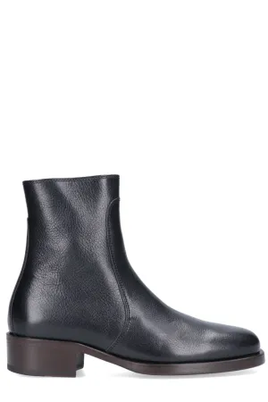 Lemaire Round Toe Ankle Boots