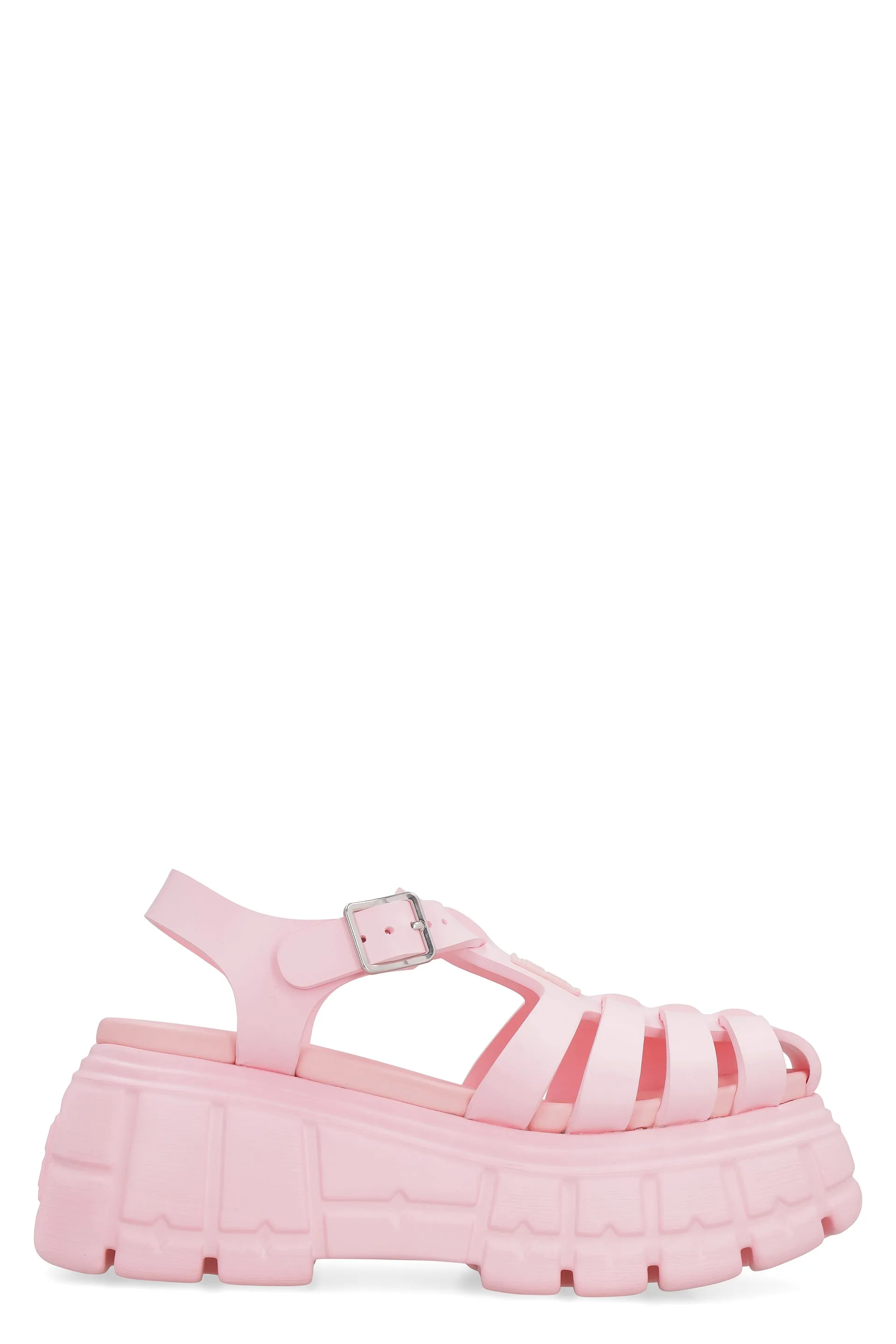 Miu Miu Ankle Strapped Caged Sandals