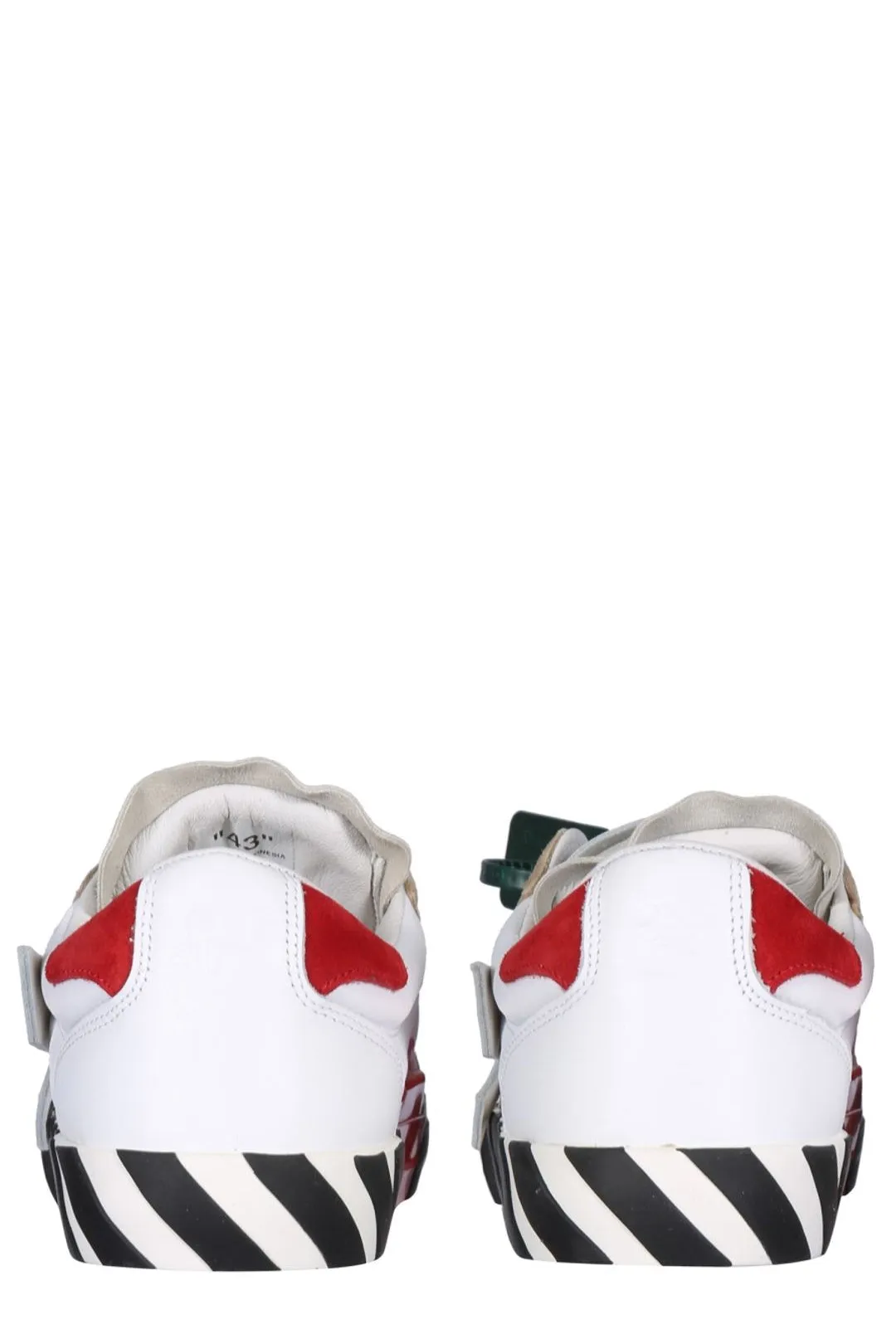 Off-White Vulcanized Lace-Up Sneakers