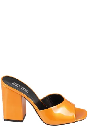Paris Texas Anja High-Shine Heeled Sandals