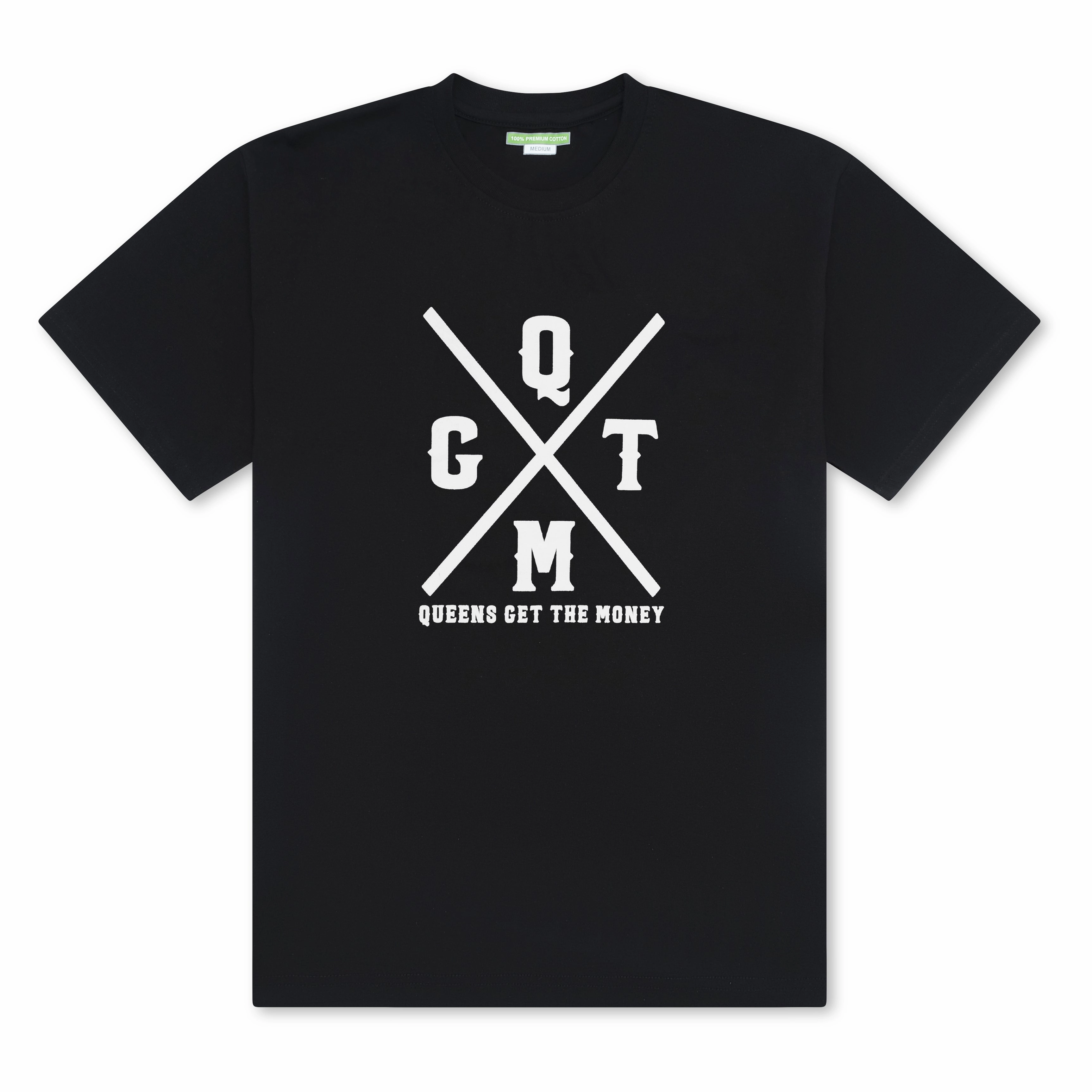 QGTM Tee "Black White"