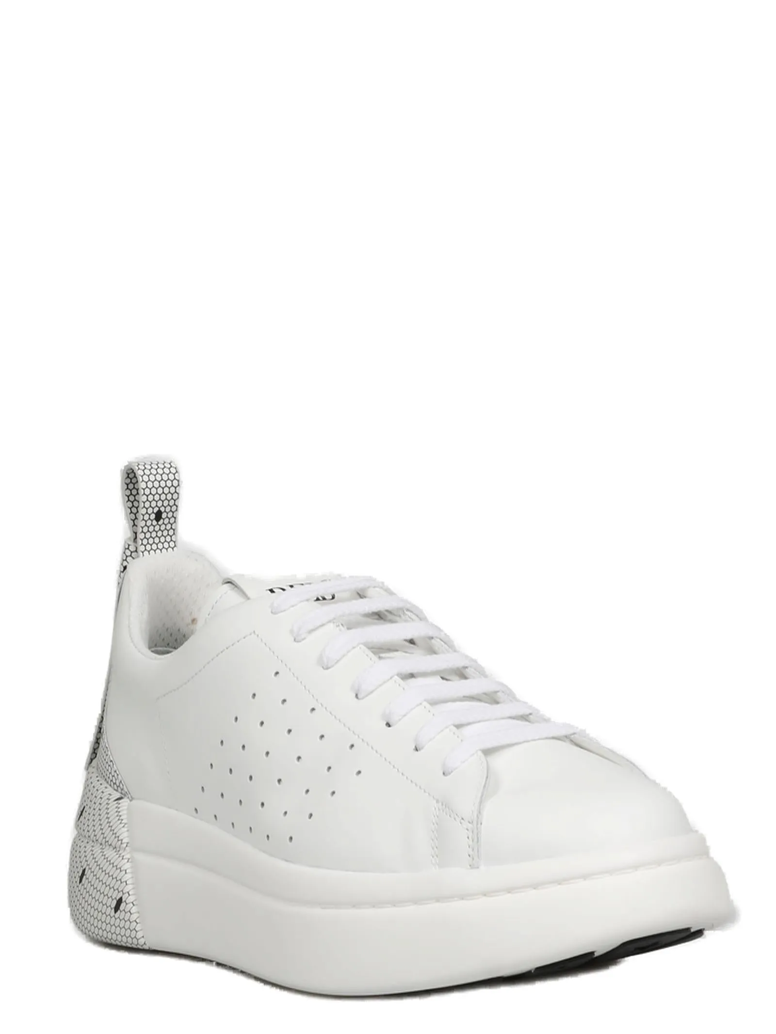 REDValentino Bowalk Lace-Up Sneakers