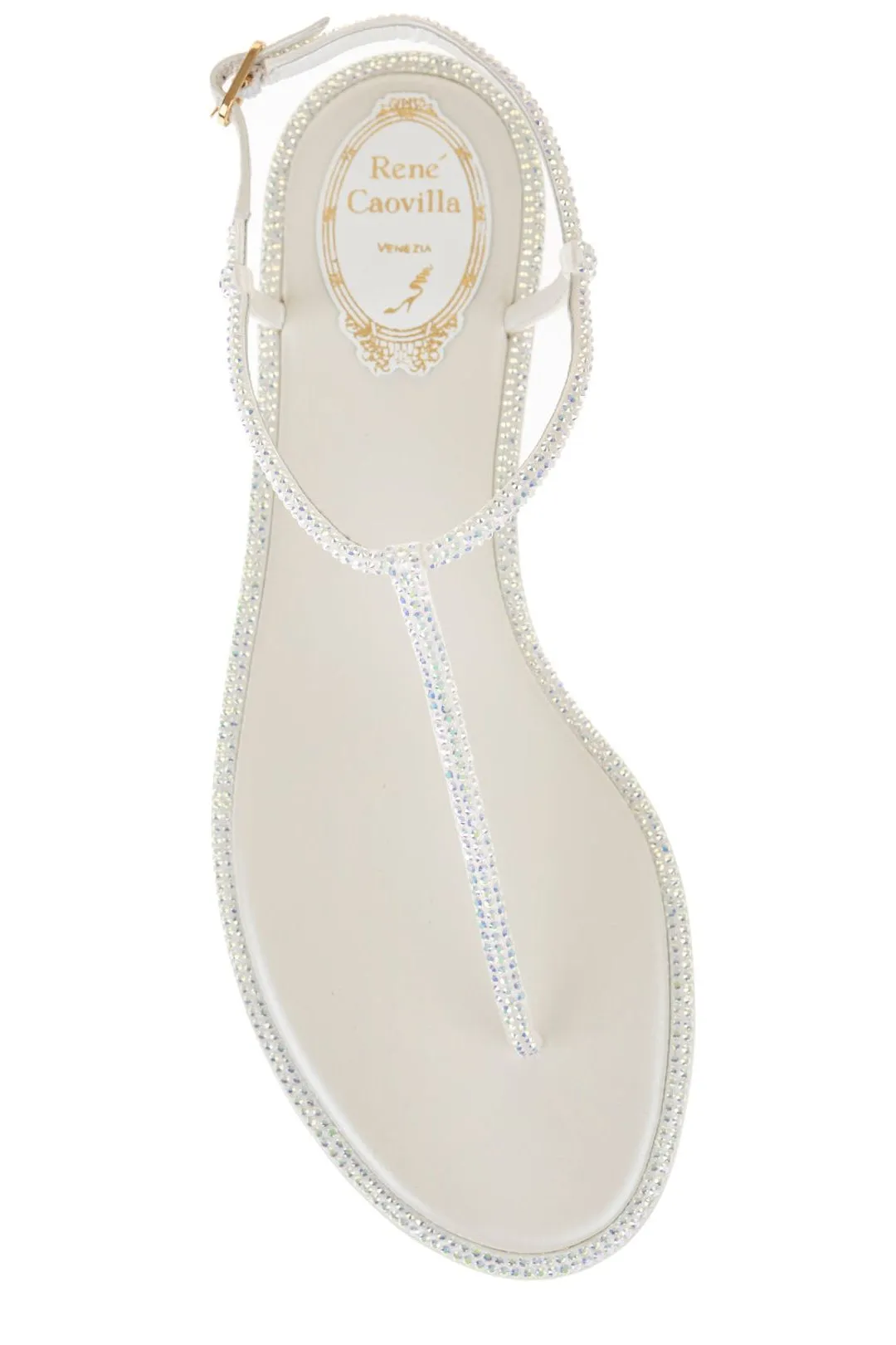 René Caovilla Ankle-Strap Sandals