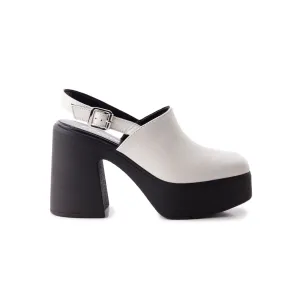 Sabazia Off White Leather