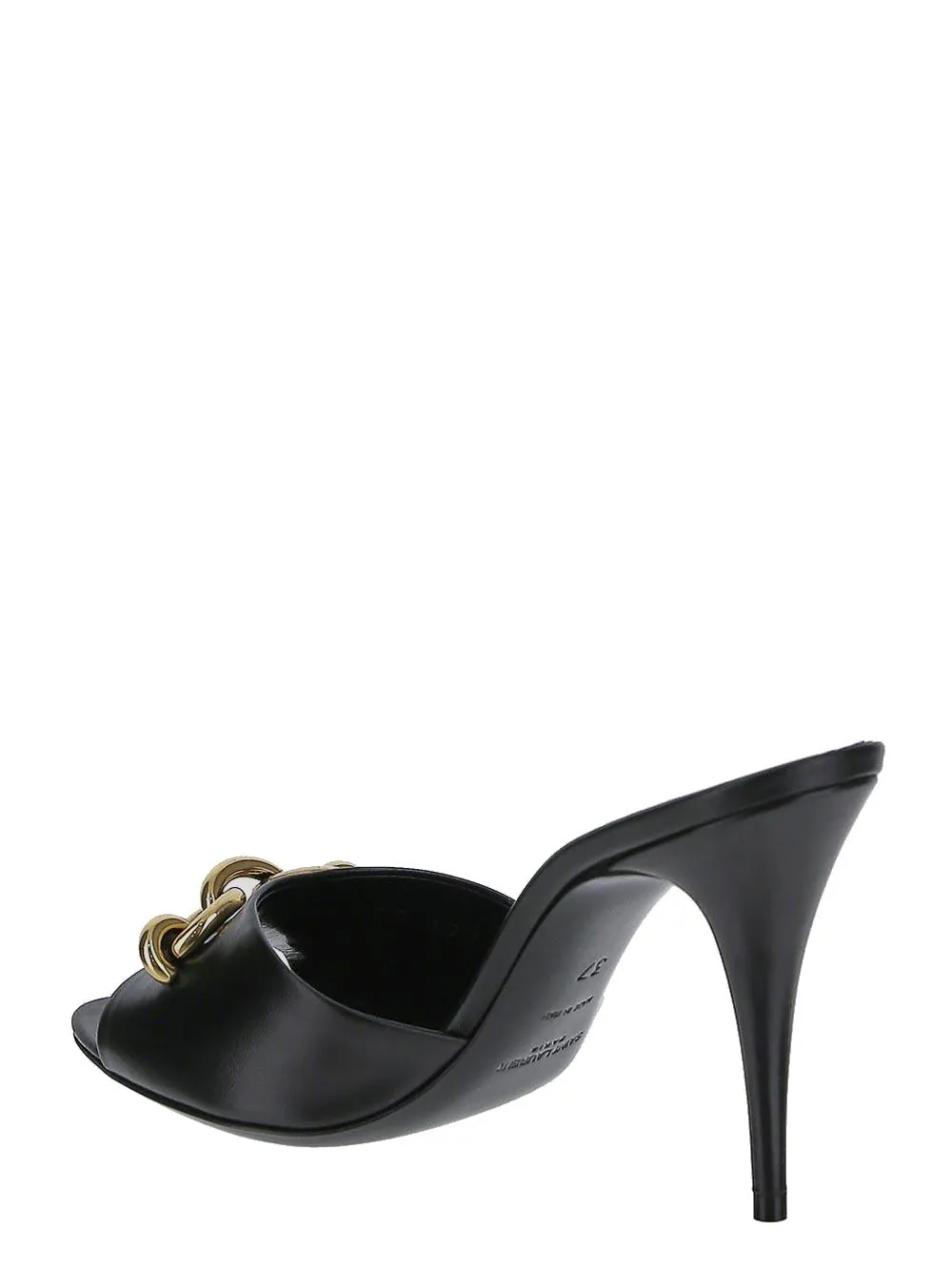 Saint Laurent Chain-Link High-Heeled Sandals