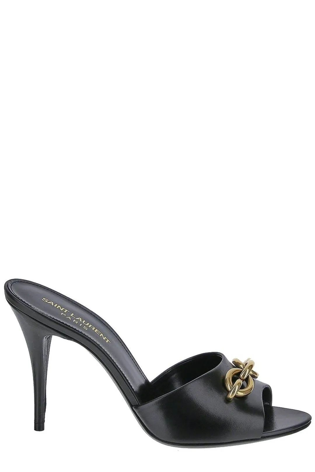 Saint Laurent Chain-Link High-Heeled Sandals