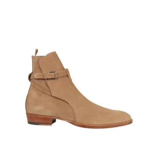 Saint Laurent Suede Ankle Boots