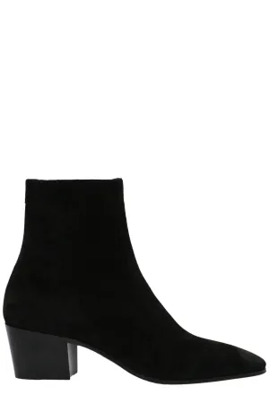 Saint Laurent Vassili Pointed Toe Ankle Boots