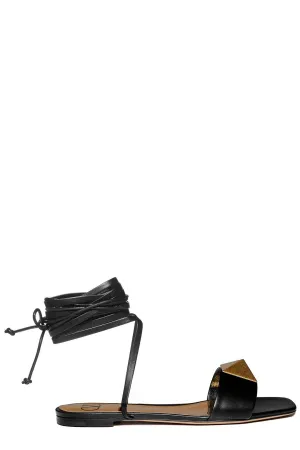 Valentino Garavani One Stud Ankle Strap Sandals