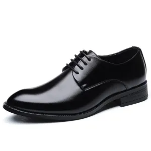 West Louis™ Luxury Classic Man Pointed Toe Shoes